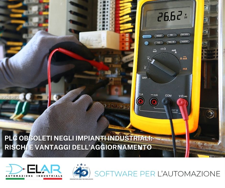 Plc Obsoleto nell'impianto industriale - El-Ar automazione